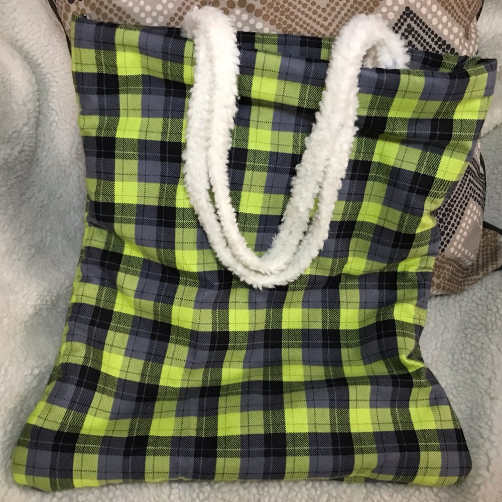 Flannel Beach Bag (variety of uses)